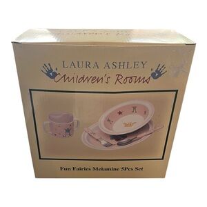 Laura Ashley Children's Fairy Artwork Melamine Dish Set